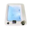 WYOERN Acrylic Pedicure Sink Foot Bath Spa with Heat and Massage Foot Bath Tub Hot and Cold Adjustment Pedicure Foot Spa Massage Manicure Pedicure Spa Bathtub Colorful Light Surfing (Size : Bath) view 4