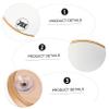 KALLORY Bathroom Cup Mirror Travel-Friendly Makeup Mirror Powerful for Easy Installation and Detail Precision Showers Bathrooms view 4