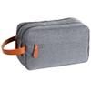 kamumanni Travel Toiletry Bag for Men, Lightweight Makeup Bag with Handle for Women, Compact Shaving Kit Organizer Bag, Gift for Husband/Boyfriend, Grey view 1