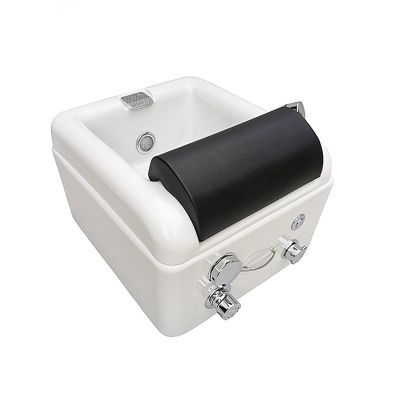 WYOERN Salon Massage Equipment Foot Soaker Foot Baths & Spas Acrylic Massage Footbath Square Foot Bath Salon Acrylic Pedicure Chair Bowl Pedicure Sink (Size : Bath)