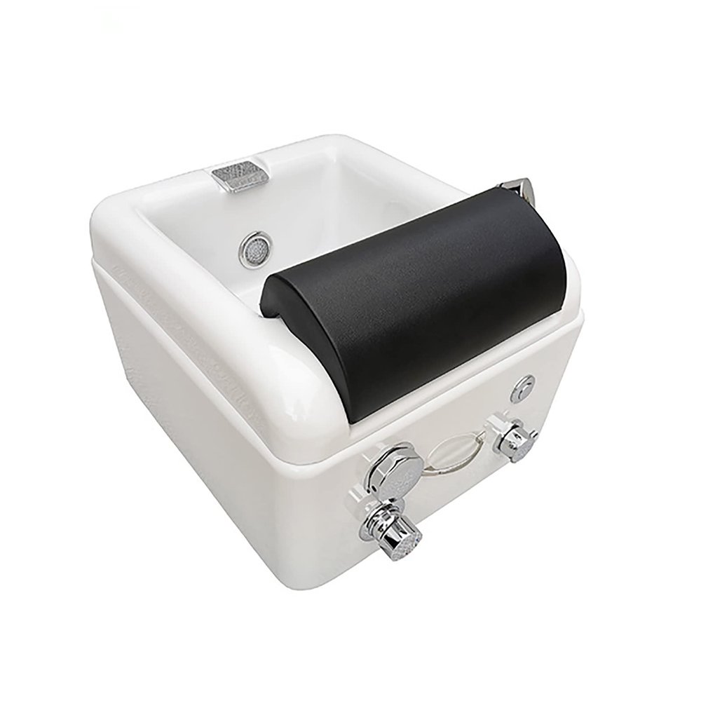WYOERN Salon Massage Equipment Foot Soaker Foot Baths & Spas Acrylic Massage Footbath Square Foot Bath Salon Acrylic Pedicure Chair Bowl Pedicure Sink (Size : Bath)
