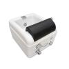 WYOERN Salon Massage Equipment Foot Soaker Foot Baths & Spas Acrylic Massage Footbath Square Foot Bath Salon Acrylic Pedicure Chair Bowl Pedicure Sink (Size : Bath) view 1