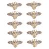 FOMIYES 10pcs Bee Rhinestones Nail Art Accessories for Wedding Ceremony Decorations Mini Crystals Nail Charm Jewelry Crystal 3D Art Decoration Jewelry view 1