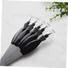 12pcs Dual-use Stainless Steel Nail Tool Dead Skin Fork Cuticle Remover for Manicure Nail Files Trimmers Black view 2