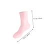 FRCOLOR 1pair Moisturizing Socks for Dry Cracked Feet Elastic Foot Cover for Women Hydrating Treatment for Home Pedicure Care Softens Calluses Heels Breathable Design view 2