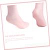 FRCOLOR 1pair Moisturizing Socks for Dry Cracked Feet Elastic Foot Cover for Women Hydrating Treatment for Home Pedicure Care Softens Calluses Heels Breathable Design view 4