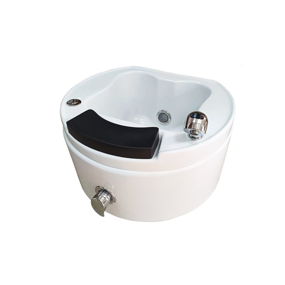 WYOERN Colorful Lamp Footbath Foot Massager Spa Foot Bath Deep Foot Bath Spa with Massage Pedicure Bowl with Pedicure Foot Rest Footbath Bucket Special for Hotel Foot Bath Club