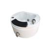 WYOERN Colorful Lamp Footbath Foot Massager Spa Foot Bath Deep Foot Bath Spa with Massage Pedicure Bowl with Pedicure Foot Rest Footbath Bucket Special for Hotel Foot Bath Club view 1