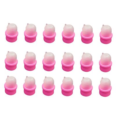 FRCOLOR 20pcs Nail Soaker Remover Manicure Soaker Caps for Gel Polish Removal Easy to Use Nail Remover for Home Salon Art Enthusiasts