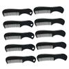 10Pcs Pocket Sized Beard Comb for Men Mini Styling Combs Retro Design for Hair Grooming the Go for Travel Everyday Use view 1