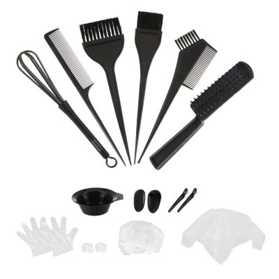 Mikinona Professional Hair Dye Kit Hair Mixing Kit Supply Bowl Salon Dyeing Supplies