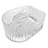 FRCOLOR Manicure Bowl Nail Soak off Bowl for Gel Polish Remover Acrylic Dip Powder Nail Soaking for Hand Care at Home and Salon 5.78X4.33X2.46 Inches view 1
