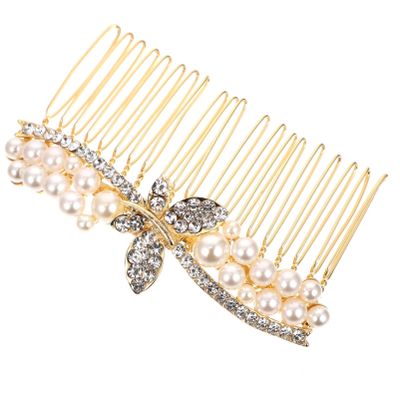 FOMIYES Bridal Hair Comb Rhinestones and Elegant Wedding Hair Accessory for Brides and Bridesmaids Lightweight Side Comb for Special Occasions