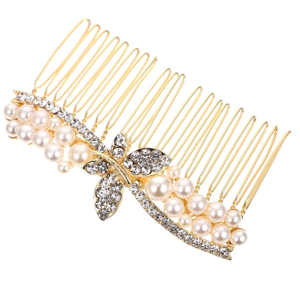 FOMIYES Bridal Hair Comb Rhinestones and Elegant Wedding Hair Accessory for Brides and Bridesmaids Lightweight Side Comb for Special Occasions