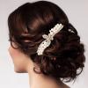 FOMIYES Bridal Hair Comb Rhinestones and Elegant Wedding Hair Accessory for Brides and Bridesmaids Lightweight Side Comb for Special Occasions view 2