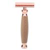 MARURY Wooden, Men with Wooden Handle Portable Double Edge Beard Body Hair Clipper (Color : F2) view 1