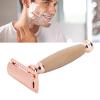 MARURY Wooden, Men with Wooden Handle Portable Double Edge Beard Body Hair Clipper (Color : F2) view 3