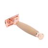 MARURY Wooden, Men with Wooden Handle Portable Double Edge Beard Body Hair Clipper (Color : F2) view 4