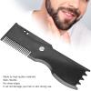 Adjustable Beard Shaping Tool with Comb,Beard Styling Template for Men 360 Rotating Beard Styling Tool for Trimming Hairline Neckline Goatee view 3