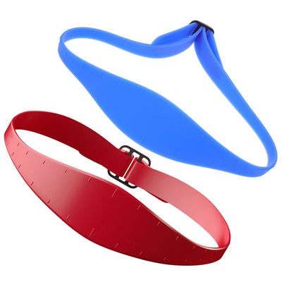 FOMIYES 2pcs Adjustable Silicone Hair Cutting Guide for Neckline Shaving Fade Template for Men Hair Trimming Tool for Home and Salon Use Suitable for Adults and Boys and Girls