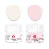 Revel Nail Dip Powder - White and Pink Dip Powder for Nails, Chip Resistant Dip Nail Powder with Vitamin E and Calcium, DIY Manicure view 1