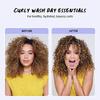 COLOR WOW Cleanse & Quench Wash Day Duo for Curly Hair- Featuring HOOKED 100% Clean Shampoo with Root-Locking Technology and COCO-MOTION Lubricating Conditioner view 3