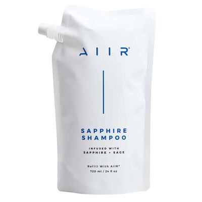 AIIR Sapphire Shampoo - Remove Product Buildup Adding Shine & Softness, Amino Acids Repairs and Strengthens Damaged Hair, Hydrate and Moisturize Dry Brittle Hair, Color Safe for All Hair Types, 24 oz