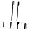 FOMIYES 2pcs Dense Steel Needle Eyebrow and Eyelash Grooming Comb for Precise Separation Eyelash Tool for Daily Use and Travel view 2
