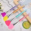 4pcs Face Mask Brush Mud Mixing Silicone Makeup Brush Applicator Face Care view 4
