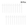 FOMIYES 20pcs Disposable Nasal Hair Rods Plastic Wands for Safe Nose Hair Removal Smooth for Eyebrow Area for Home view 2