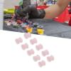 100 Pcs Disposable Ink Cups, Soft Silicone Pigment Cups Makeup Container Supplies with Storage Bottle (Large) view 2