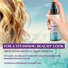 Coconut Sea Salt Hair Texturizing Spray with Castor Oil, Aloe Vera, Red Algae, Kelp, Raspberry, and Green Tea (8.8 Oz) view 2