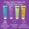 TRISWIM Kids After Swim Value Pack of 4 Travel Mesh Bag + Swim Care Chlorine Removal Body Wash + Swimming Lotion + Swim Shampoo and Conditioner 8.5 fl oz Keep your Little Swimmers Clean and Healthy view 2