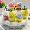 Dezicakes Cupcake Fizzy Organic Bath Bomb for Women- Pink & Blue Cupcake Bath Bomb view 3