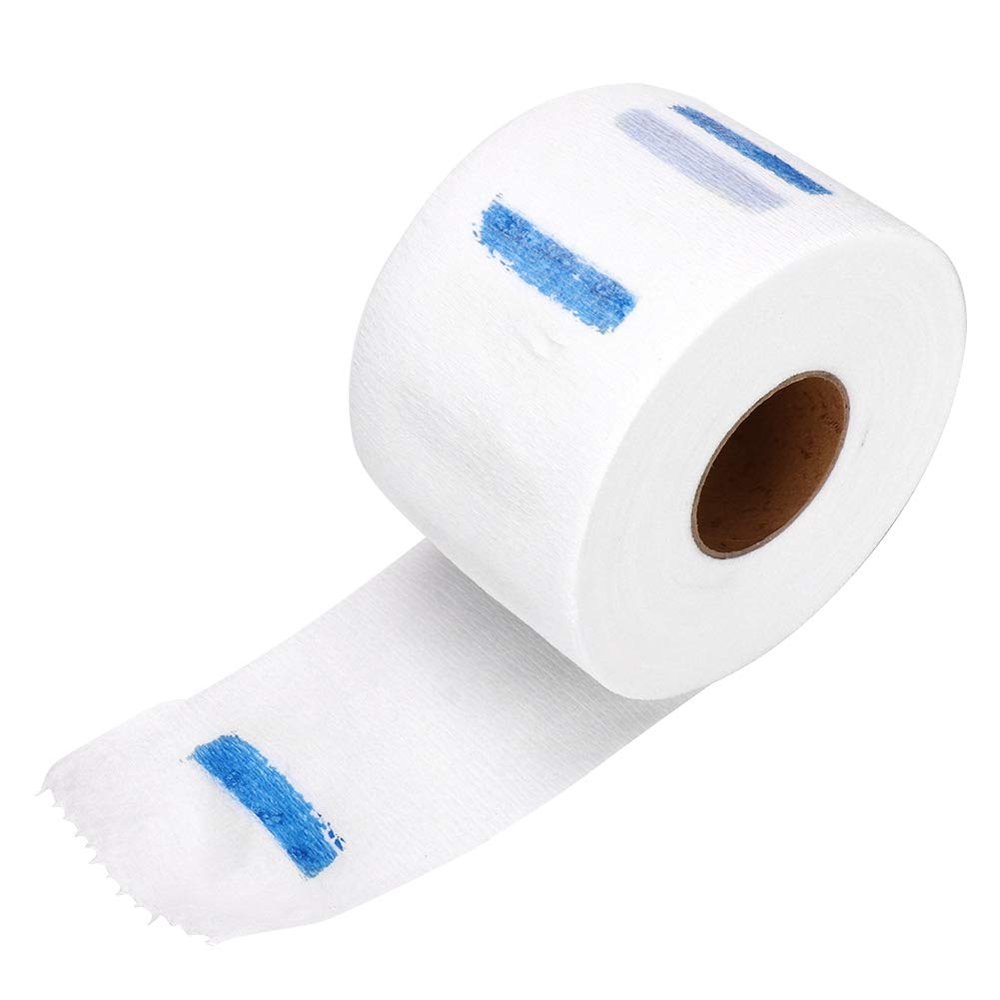 5 roll Barber Neck Strips, Disposable Neck Paper, Neck Strips Paper Barber Paper Neck Strip Hair Cutting Salon Supplies Hairdressing Barber Accessories
