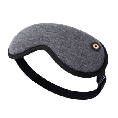 BINOXY USB Steam Eye Mask to Relieve Eye Stress, Warm Therapeutic Treatment for Dry Eye, Blepharitis, Styes (Color : Gray, Size : 20 * 9cm)
