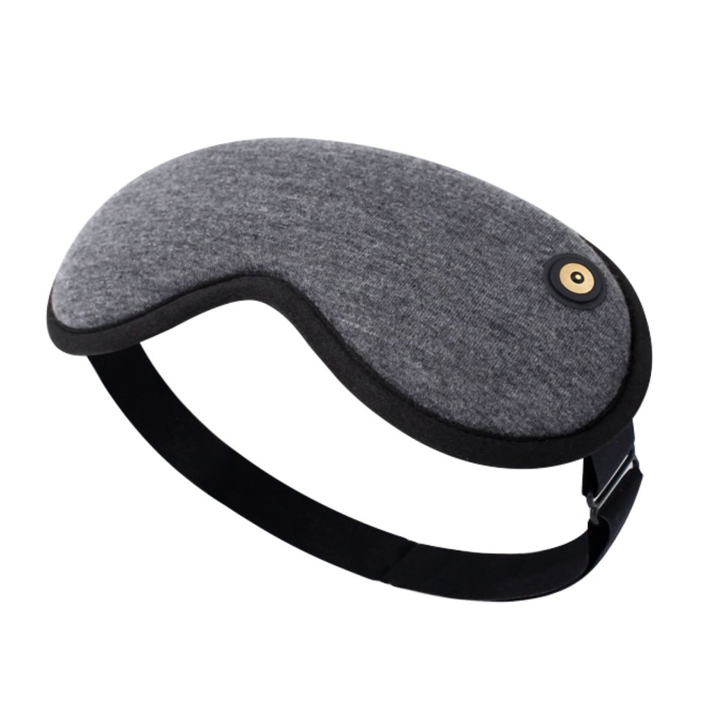 BINOXY USB Steam Eye Mask to Relieve Eye Stress, Warm Therapeutic Treatment for Dry Eye, Blepharitis, Styes (Color : Gray, Size : 20 * 9cm)