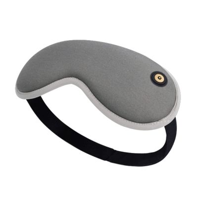 BINOXY USB Steam Eye Mask to Relieve Eye Stress, Warm Therapeutic Treatment for Dry Eye, Blepharitis, Styes (Color : Light Grey, Size : 20 * 9cm)