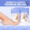 Foot Peel Mask - 3 Pairs - Exfoliating Peeling Callus Remover, Repairs Cracked Heels & Dead, Dry Skin, for Smoother and Softer Feet (Lavender) view 3