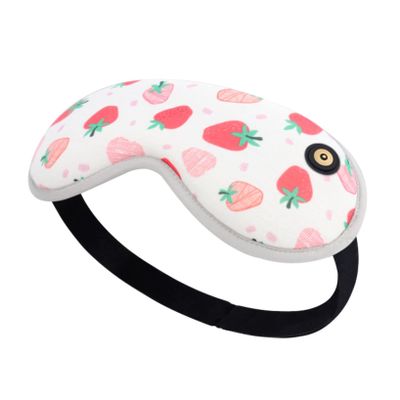 BINOXY Heated Eye Mask for Sleep Travel Wireless Adjustable Temperature Real for Dark Circles & Puffiness Dry Eye Fatigue Or MGD Blepharitis Stye (Color : A, Size : 20 * 9cm)
