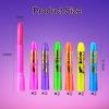 12 PCS Glow Face Body Paint, Glow In The Dark Under UV Black Light Sticks Makeup Neon Face Painting Kits for Adult Halloween Festival Accessory Glow Party Supplies view 2