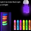 12 PCS Glow Face Body Paint, Glow In The Dark Under UV Black Light Sticks Makeup Neon Face Painting Kits for Adult Halloween Festival Accessory Glow Party Supplies view 3