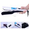 NinthAvenue Basics Hair Straightener Comb Brush, Professional Steam Straight Hair Ceramic Iron, Adjustable Temperature, Tourmaline Ceramic Heater Surface Material, for Long & Short Hair, White view 3