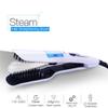 NinthAvenue Basics Hair Straightener Comb Brush, Professional Steam Straight Hair Ceramic Iron, Adjustable Temperature, Tourmaline Ceramic Heater Surface Material, for Long & Short Hair, White view 4
