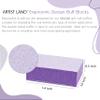 Artist Land Purple Mini Buffer Set 180/240 Grit  50 Ct - Professional Grade Salon Quality Nail Buffing Blocks Pack for Pre-Application of Polish, Gel, Acrylic, Double-Sided Buffer Blocks view 4