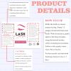 50PCS Lash Shampoo Label Stickers for Bottle, Lash Extension Stickers for Foam Pump Bottle Lash Bath Wash Label Personalised Stickers (C) view 2