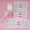 50PCS Lash Shampoo Label Stickers for Bottle, Lash Extension Stickers for Foam Pump Bottle Lash Bath Wash Label Personalised Stickers (C) view 4