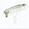 12 PCs Silver Hair Clips Metal Long Snap Hair Pins Barrette Clips Length 2.5, 2.75,3 inches,Hair Accessories,Wedding hair clip view 2