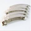 12 PCs Silver Hair Clips Metal Long Snap Hair Pins Barrette Clips Length 2.5, 2.75,3 inches,Hair Accessories,Wedding hair clip view 3