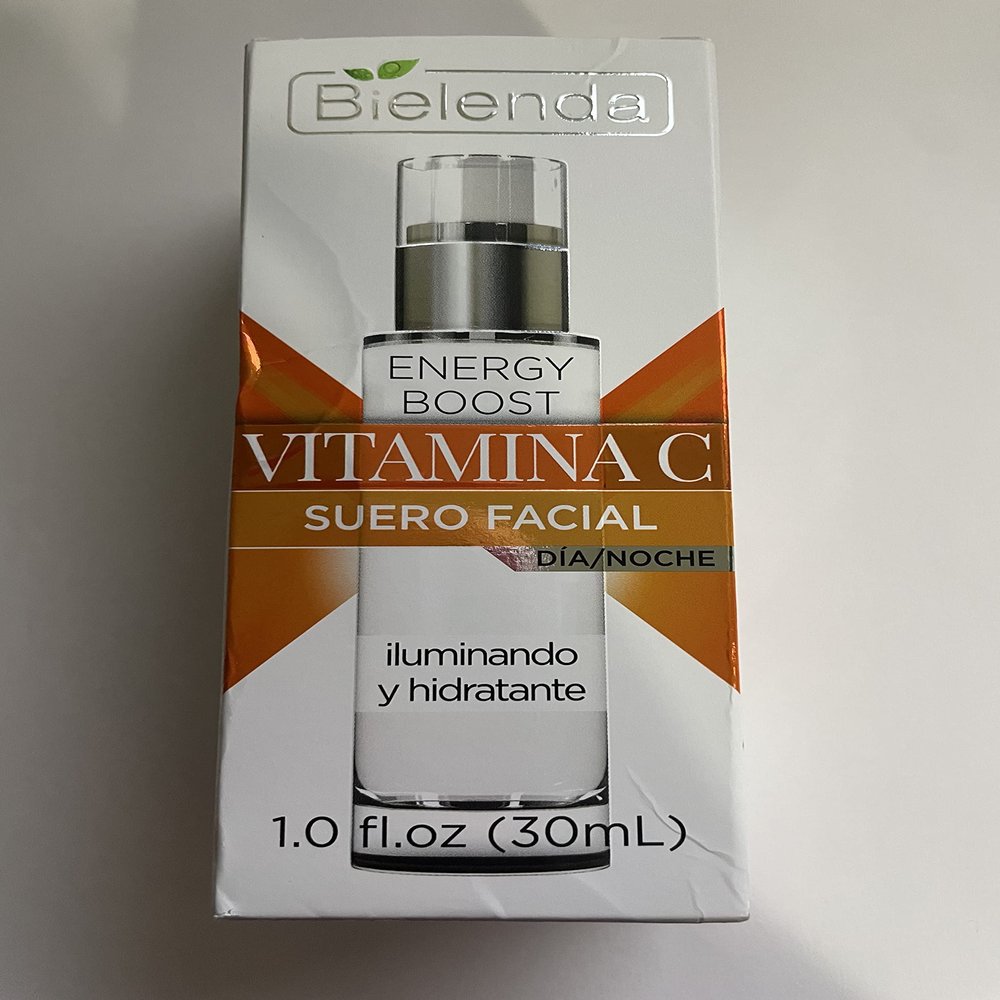 Bielenda Energy Boost Vitamin C Face serum Brightening and Hydrating 1oz